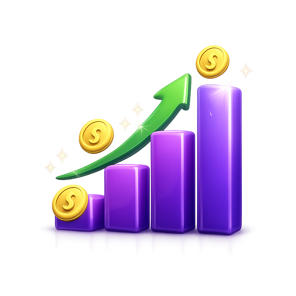 You grow — and keep the revenue